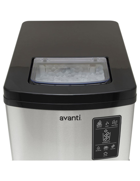 Fabricador de Hielo en Nugget Avanti Digital 15 kg Acero Inoxidable
