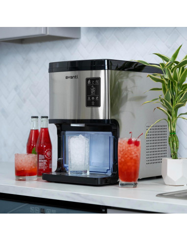 Fabricador de Hielo en Nugget Avanti Digital 15 kg Acero Inoxidable