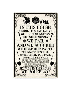 Letrero de Metal Vintage KONMPFEY 20x30 cm Decoración Retro