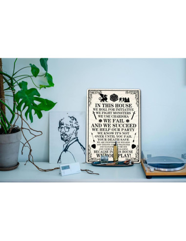 Letrero de Metal Vintage KONMPFEY 20x30 cm Decoración Retro