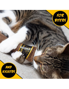 Cigarro de Catnip TUFCAT para Gatos - Juguete Marrón 1-Pack 2