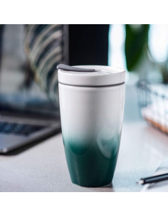 Taza Térmica Verde Villeroy & Boch 0.35L Cerámica Premium 2