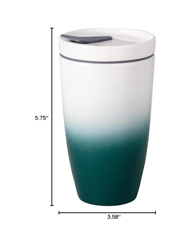 Taza Térmica Verde Villeroy & Boch 0.35L Cerámica Premium