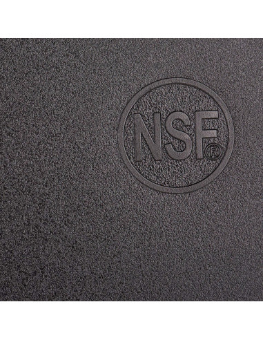 Tabla de Cortar Grande Thirteen Chefs 45.72x30.48cm Negra Gruesa