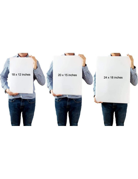 Tabla de Cortar Grande Thirteen Chefs 45.72x30.48cm Negra Gruesa