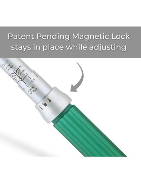 Llave de Torque Digital eTORK 1/4" 5-50 in-lb 0.6-5.6 N.m