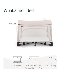 Cuna Portátil UPPAbaby Remi 3-en-1 con Colchón y Funda 2