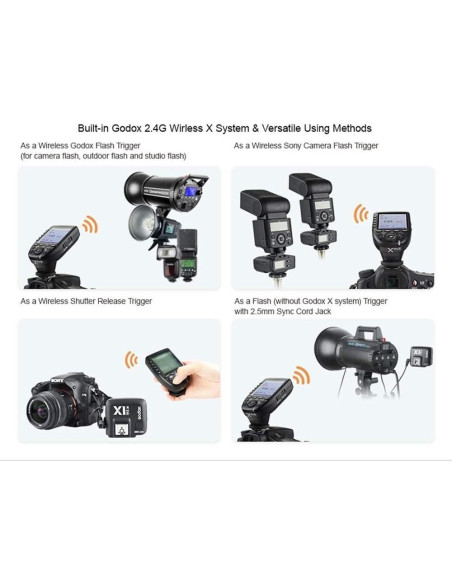 Disparador de Flash Inalámbrico Godox Xpro-S para Sony TTL