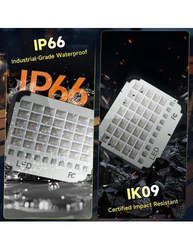 Luz de Trabajo Solar LED 200W Sinear 20000LM Impermeable