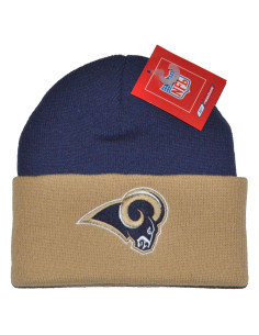 Gorro Beanie Reebok NFL Niños 1T-4T Azul Los Angeles Rams