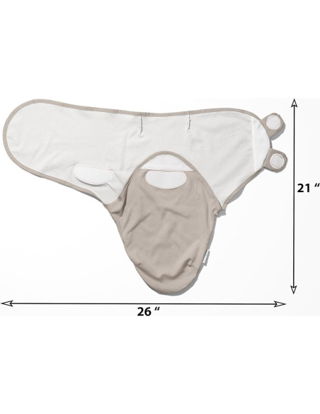 Envoltura Ajustable de Algodón Orgánico Ouch Baby 0-3 Meses