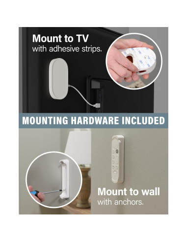 Kit de Montaje Sanus para Google TV Streamer 4K y Control Remoto