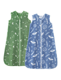 Saco de Sueño Bebé Unnivoll 0-6 Meses TOG 2.0 Azul Verde