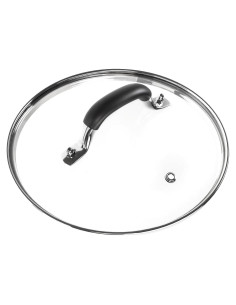 Tapa de vidrio templado WishDirect 9.1" para olla 6 qt