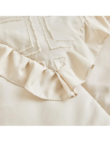 Juego de Ropa de Cuna 3 Piezas UOZZI BEDDING Boho Crema