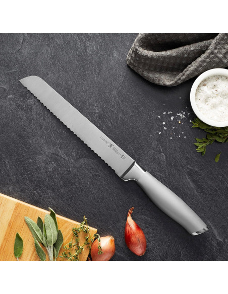 Cuchillo de Pan HENCKELS Modernist 20.32 cm Acero Inoxidable Gris
