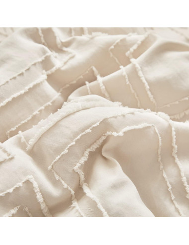 Juego de Ropa de Cuna 3 Piezas UOZZI BEDDING Boho Crema