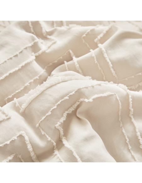 Juego de Ropa de Cuna 3 Piezas UOZZI BEDDING Boho Crema