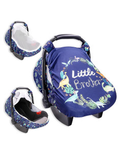 Funda de Asiento de Coche para Bebés SWESEN Dinosaurio