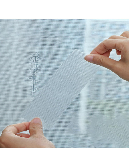 Cinta de Reparación de Pantallas de Ventana MILEQEE 6.0cm x 15.24m