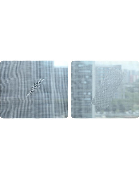 Cinta de Reparación de Pantallas de Ventana MILEQEE 6.0cm x 15.24m