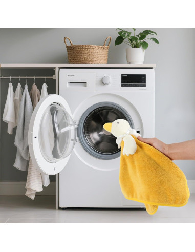 Manta de Abrazo Ganso Lovey NeusWonder Amarillo 35.56 cm