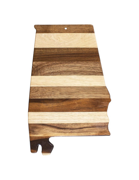 Tabla de Cortar y Charcutería Alabama Totally Bamboo 40x25 cm