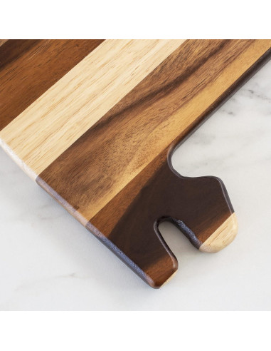 Tabla de Cortar y Charcutería Alabama Totally Bamboo 40x25 cm