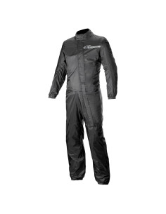 Traje de Lluvia Alpinestars Hurricane V2 4XL Negro Impermeable