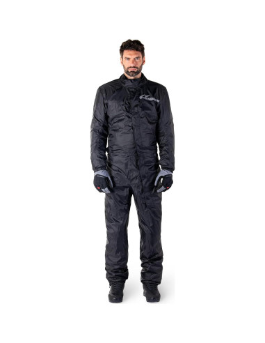 Traje de Lluvia Alpinestars Hurricane V2 4XL Negro Impermeable