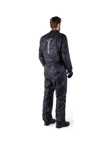 Traje de Lluvia Alpinestars Hurricane V2 4XL Negro Impermeable