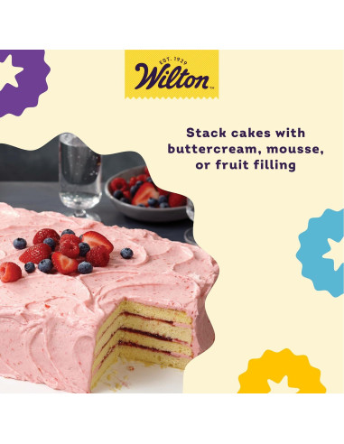 Set de 2 Moldes Rectangulares Antiadhesivos Wilton 23x33 cm