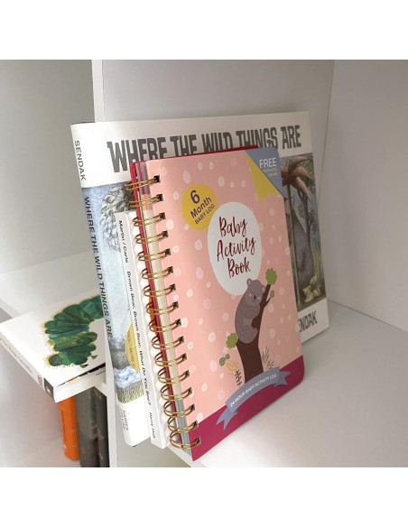 Diario de Seguimiento de Bebés Medical Basics - Tapa Dura Niña