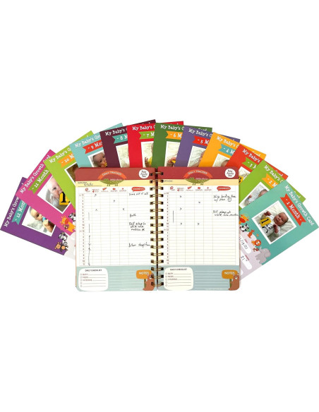 Diario de Seguimiento de Bebés Medical Basics - Tapa Dura Niña