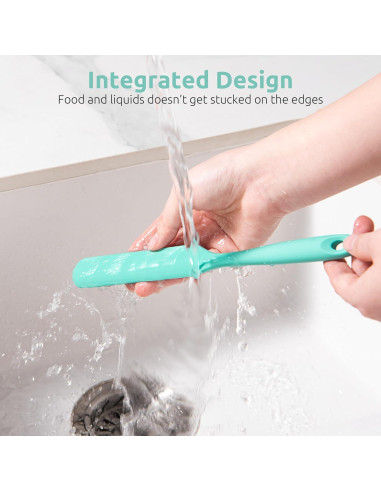 Espátula de Silicona U-Taste 25.4cm Resistente al Calor Aqua Sky