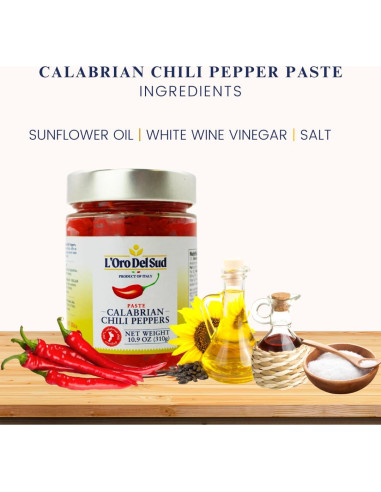 Pasta de Pimiento Picante Suave L'Oro Del Sud 310 g