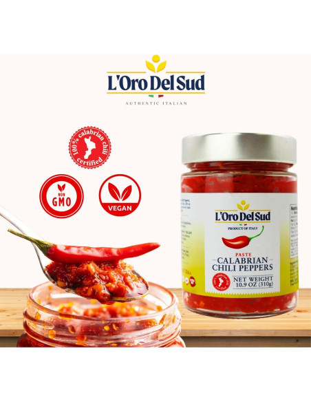 Pasta de Pimiento Picante Suave L'Oro Del Sud 310 g