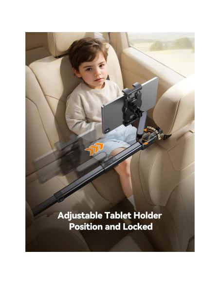 Soporte para Tableta de Coche JOYROOM ZS380, Ajustable 360 Soporte para Tableta de Coche JOYROOM ZS380, Ajustable 360