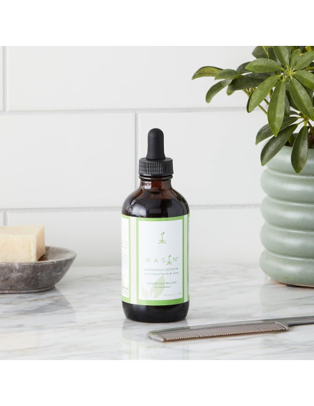 Aceite de Ricino Negro Haitiano Orgánico 118 ml - Crecimiento Cabello