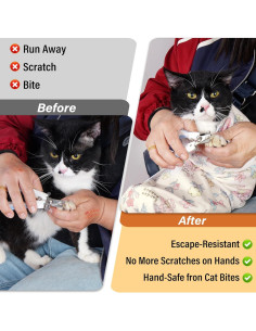 Envoltura Autoadhesiva para Gatos GCJUYA 70x70 cm Anti-Rasguños 2