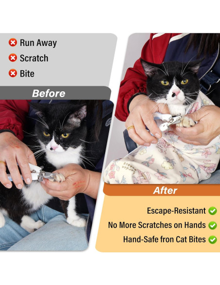 Envoltura Autoadhesiva para Gatos GCJUYA 70x70 cm Anti-Rasguños