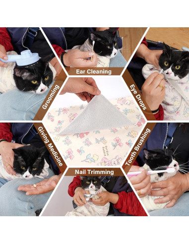 Envoltura Autoadhesiva para Gatos GCJUYA 70x70 cm Anti-Rasguños