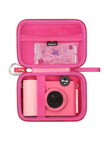 Funda Dura Mchoi Rosa para Kodak Smile+ y Smile Plus