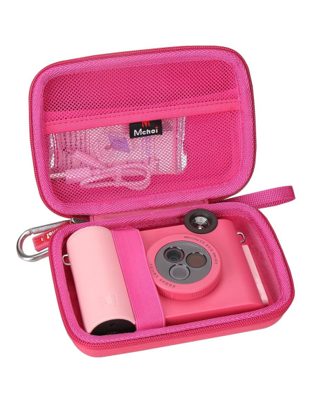 Funda Dura Mchoi Rosa para Kodak Smile+ y Smile Plus