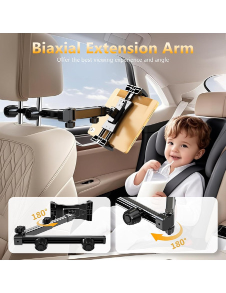 Soporte para iPad PEMOTech 4.7-12.9" Ajustable Coche