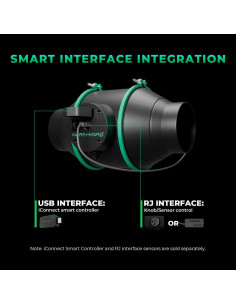 Ventilador de Conducto Inteligente Mars Hydro iFresh 4" con Control Remoto 2