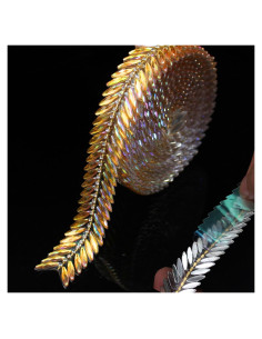 Cinta de Rincones Autoadhesiva Pearly Jun 91.44 cm Oro