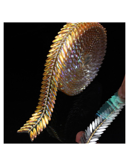 Cinta de Rincones Autoadhesiva Pearly Jun 91.44 cm Oro