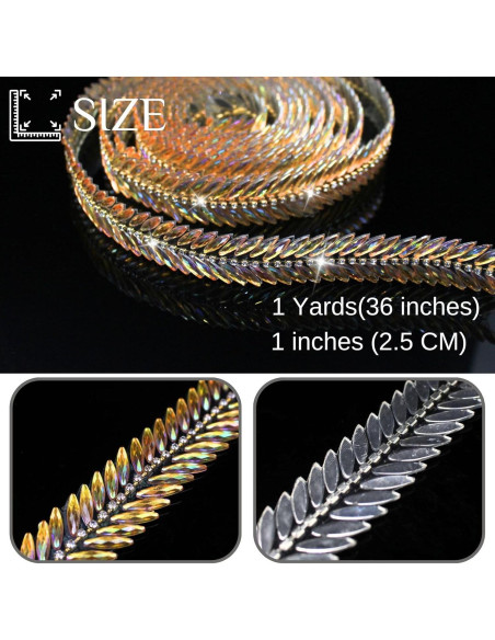 Cinta de Rincones Autoadhesiva Pearly Jun 91.44 cm Oro