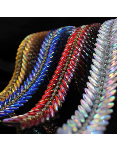 Cinta de Rincones Autoadhesiva Pearly Jun 91.44 cm Oro